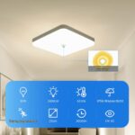 30W LED Deckenleuchte mit Bewegungsmelder – 2400 Lumen Neutralweiss für Innen – Bild 6