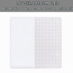 Riserva LED Deckenleuchte 48W quadratisch – 5400 Lumen Kaltweiß IP44 für Wohnräume – Bild 4