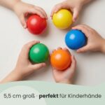 LittleTom 120 Bällebad-Bälle – BPA-freie Spielbälle für sichere motorische Entwicklung – Bild 5