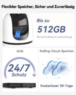 Imou Dual-Kamera Überwachungssystem 4MP+4MP – 360° PTZ mit KI-Erkennung & WiFi-6 – Bild 11