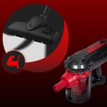Retoo 2in1 Stielstaubsauger 600 W Zyklon – Beutellos mit Handstaubsauger-Funktion – Bild 2
