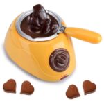 Haofy Elektrische Schokoladenschmelzmaschine mit 7 Formen – Fondue-Set für Heimgebrauch – Bild 5