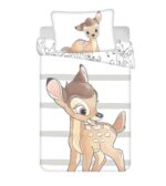 Disney Bambi Baby-Bettwäsche Set 100x135 cm – Weiche Baumwolle für Neugeborene