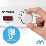 MalTec Lebensmitteltrockner 11,5l mit 5 Sieben – Dehydrator 35-70°C für Obst & Gemüse – Bild 9