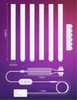 Govee LED Glide Wandleuchten RGBIC 6er-Set – Gaming & Streaming mit KI-Beleuchtung – Bild 7