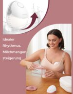 Momcozy Mobile Style M6 Elektrische Milchpumpe 2er-Pack – Freihändiges Abpumpen mit DoubleFit – Bild 6