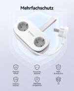 ORICO AP3 Reise-Steckdosenleiste mit USB-C PD 20W – 5-in-1 Multifunktion für unterwegs – Bild 8