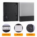 Klighten 2er Set 24W LED Aussenwandleuchte IP65 Anthrazit – 1500 Lumen für Terrasse & Garten – Bild 5
