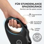HUND IST KÖNIG Rollleine 8m – Ausziehbare Hundeleine bis 50kg mit ergonomischem Griff – Bild 4
