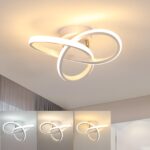 Goeco LED Deckenleuchte 20W 2200LM mit 3 Farbtemperaturen – Moderne Spiralleuchte für Wohnräume