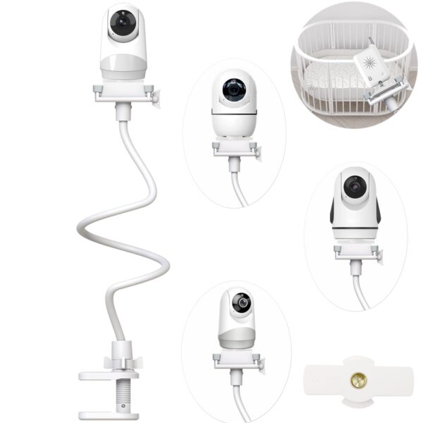 Derebir Babyphone Halterung – Flexible Kamerahalterung für HelloBaby, Blemil & OKAIDI