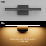 Klighten LED Spiegelleuchte Bad 40cm – 1080lm Warmweiß für perfekte Ausleuchtung – Bild 2