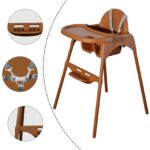 YALION Kinderhochstuhl Höhenverstellbar mit Tablett – 2-in-1 Essstuhl für Babys 6–36 Monate – Bild 5