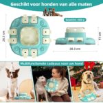 CAROZEN Intelligentes Hundespielzeug mit 2 Schwierigkeitsstufen – IQ-Training & Slow-Feeder für alle Rassen – Bild 6