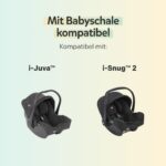 Joie muze lx Kinderwagen – Geburt bis 3 Jahre mit Einhand-Faltung & Babyschale – Bild 6