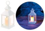 Lunartec LED Sturmlaterne 2er Pack – Flackernde LED-Kerze mit Timer & Batteriebetrieb – Bild 5