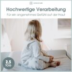 emma & noah Baby Schlafsack mit Füssen 2.5 TOG – Bio-Baumwolle für Herbst & Winter – Bild 5