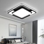 Style home 90W LED Deckenlampe Quadratisch Dimmbar – Moderne Leuchte mit Fernbedienung für Wohnräume – Bild 7