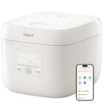 TOKIT Reiskocher 1,6L mit WLAN & Schnellkochfunktion – Smarter Rice Cooker für 1–4 Personen