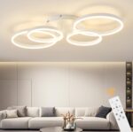 Tetipa LED Deckenleuchte 100cm Dimmbar – Fernbedienung & App Farbwechsel