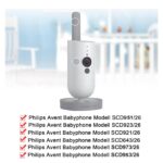 Babyfon Halterung für Philips AVENT SCD951/26 SCD973/26 SCD974/26 – flexibler Monitor Ständer – Bild 4