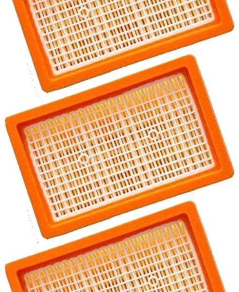 M&M Smartek 3er-Set Flachfaltenfilter für Kärcher WD4-WD6/MV4-MV6 – Werkzeuglos wechselbar
