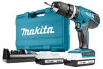 Makita HP457DWE10 Akku-Schlagbohrschrauber 2-Gang mit 74-tlg. Zubehör-Set – Bild 3