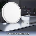 2er Set LED Deckenleuchte mit Bewegungsmelder 18W – Intelligente Flurlampe 4000K für Innen – Bild 5