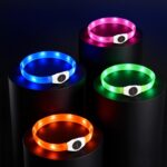 LaRoo LED Hundehalsband USB-Wiederaufladbar – Sicherheit & Sichtbarkeit bis 500m für Nachtspaziergänge – Bild 3