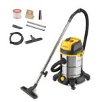 Stanley SXVC30XTDE Nass- und Trockensauger 1600 W, 30 l – Profi-Allessauger mit Blasfunktion