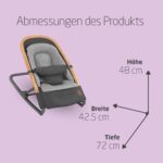 Maxi-Cosi Kori 2-in-1-Babywippe – Wippsitz für Neugeborene 0–6 Monate – Bild 3