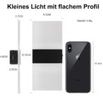 SURPALIG LED Wandleuchte 4000mAh Akku – Dimmbar mit USB Aufladung für innen – Bild 7