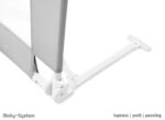 Moby-System Klappbares Bettschutzgitter 150x42 cm – Sicherer Rausfallschutz mit Gurten – Bild 4