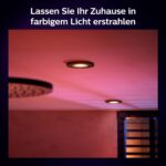 Philips Hue Xamento Deckenleuchte Schwarz – 16 Mio. Farben & Smart Home Steuerung – Bild 11