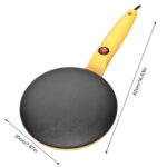 Elektrische Crêpes-Pfanne 17,8 cm mit automatischer Temperaturregelung – Antihaft-Profigerät – Bild 5