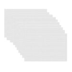 Doumneou Dörrmatte Silikon 29 x 37 cm – 10er Set für Dörrautomat