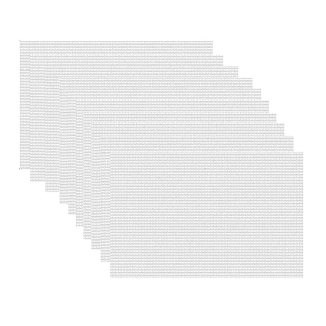 Doumneou Dörrmatte Silikon 29 x 37 cm – 10er Set für Dörrautomat