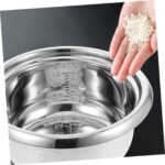 Edelstahl Reiskocher Innentopf 2 L – Antihaftbeschichtet für optimale Kochergebnisse – Bild 6