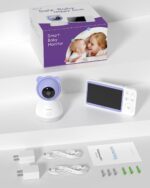 YESIMOM Babyphone 2K/3MP mit 5" HD Display – WLAN & App Babyfon mit AI-Tracking & Nachtsicht – Bild 8