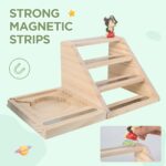 Givilio Tonie Shelf – Magnetisches Regal für bis zu 25 Figuren mit Transporttasche – Bild 4