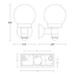 Steinel L 115 S Sensor-Außenwandleuchte Anthrazit – 240° Bewegungsmelder mit 12 m Reichweite – Bild 3