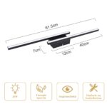Glitzerlife LED Deckenleuchte 60cm – Moderne Deckenlampe Warmweiss 12W für Küche & Wohnzimmer – Bild 3