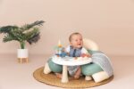 Smoby Little Babysitz mit Activity-Tisch – Aufblasbarer Rundsitz für Babys ab 6 Monaten – Bild 2