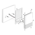 Klighten 2er Set 24W LED Aussenwandleuchte IP65 Anthrazit – 1500 Lumen für Terrasse & Garten – Bild 6