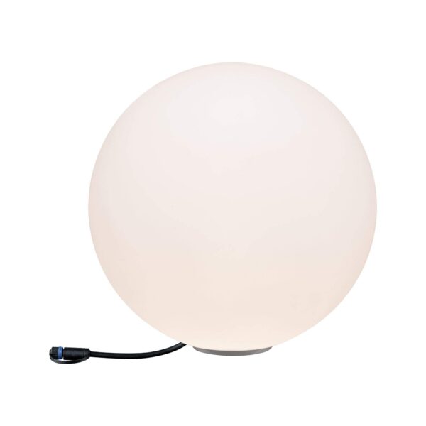 Paulmann Plug & Shine Globe 40cm IP67 – Dekorative Kugelleuchte 3000K für Garten & Terrasse