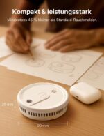 X-Sense Rauchmelder XS0G-SN 2er Set – 10 Jahre Batterie, EN 14604 zertifiziert – Bild 2