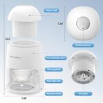StrongBear Elektrischer Eisrasierer 200W – Schneekegel in unter 1 Minute mit Zubehör – Bild 2
