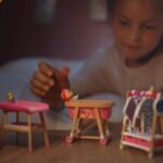 BABY born Minis Möbelset mit Kleiderschrank & Wickeltisch – Skandinavisches Kinderzimmer – Bild 10