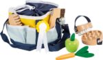 small foot Hobby Horse Pflegeset mit Tasche – Realistische Pferdeflege für Kinder