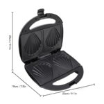 Bewinner 850W Madeleine-Backgerät mit Doppelheizung – Profi-Gugelhupfmaker für Zuhause – Bild 3
